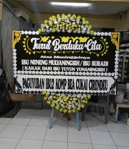 Papan Bunga Duka Pecabean Pangkah